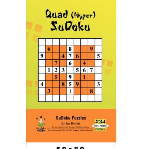 Quad (Hyper) Sudoku Paperback, iUniverse