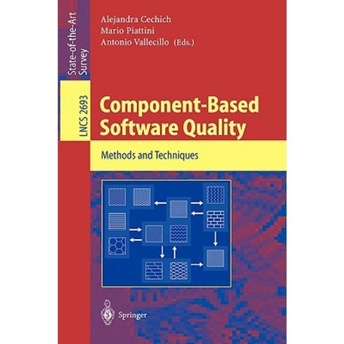 Component-Based Software Quality: Methods and Techniques Paperback ...