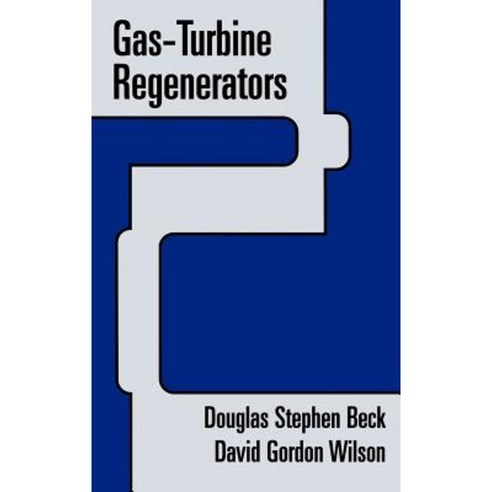 Gas-Turbine Regenerators Hardcover, Springer