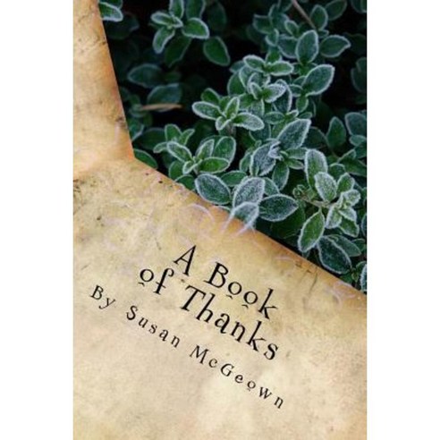 A Book of Thanks Paperback, Faith Inspired Books