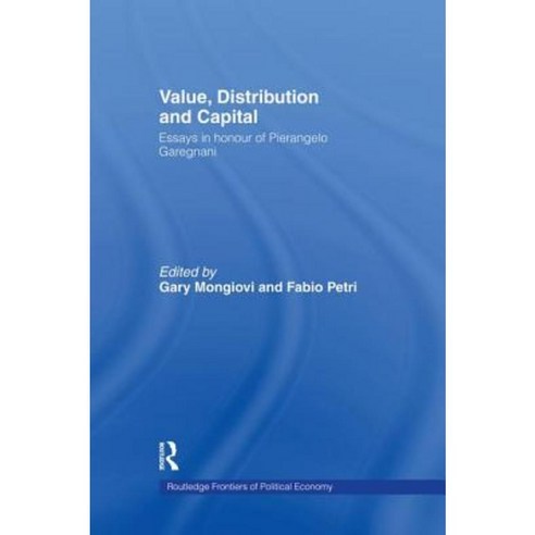 Value Distribution and Capital Paperback, Routledge