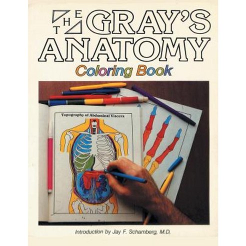 Gray''s Anatomy Coloring Book Paperback, www.bnpublishing.com