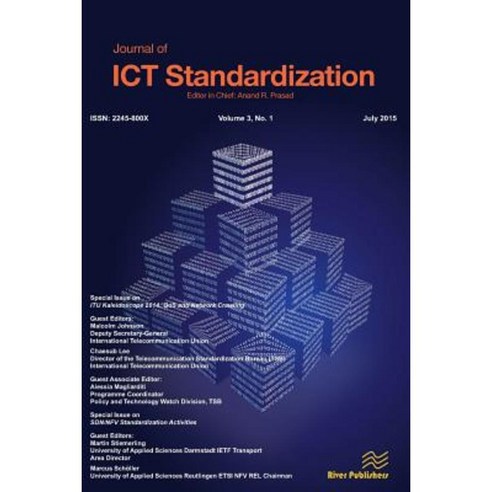 Journal of Ict Standardization 3-1: Qos and Network Crawling Paperback, River Publishers