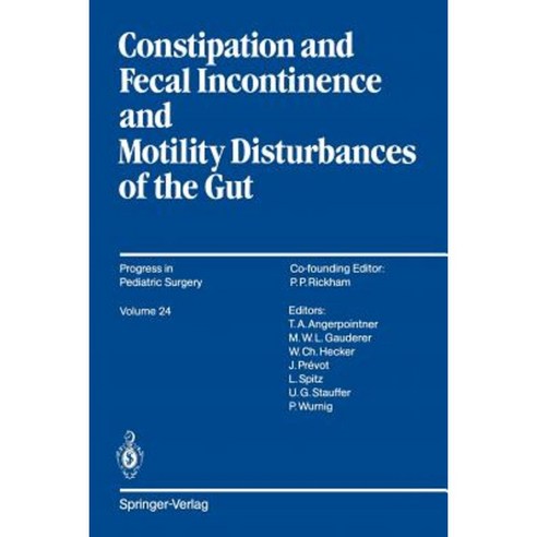 Constipation and Fecal Incontinence and Motility Disturbances of the Gut Paperback, Springer