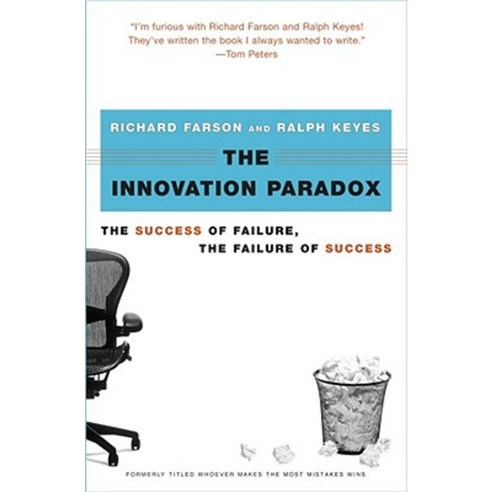 The Innovation Paradox: The Success of Failure the Failure of Success Paperback, Free Press