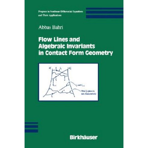 Flow Lines and Algebraic Invariants in Contact Form Geometry Hardcover, Birkhauser