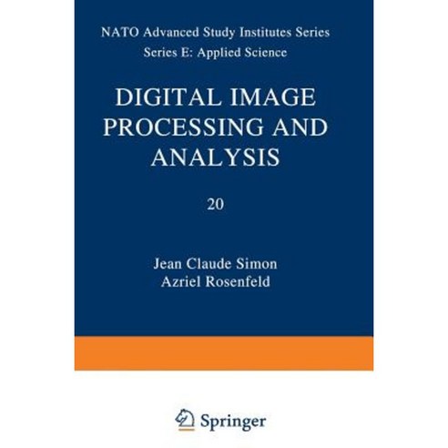 Digital Image Processing and Analysis Paperback, Springer