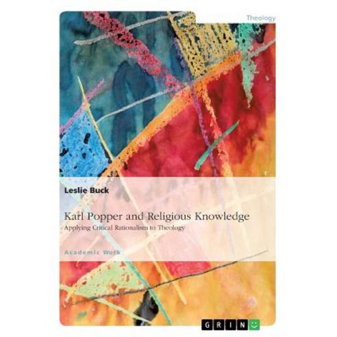 Karl Popper and Religious Knowledge Paperback, Grin Publishing
