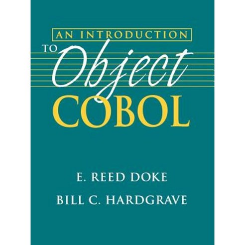 An Introduction to Object COBOL Paperback, Wiley