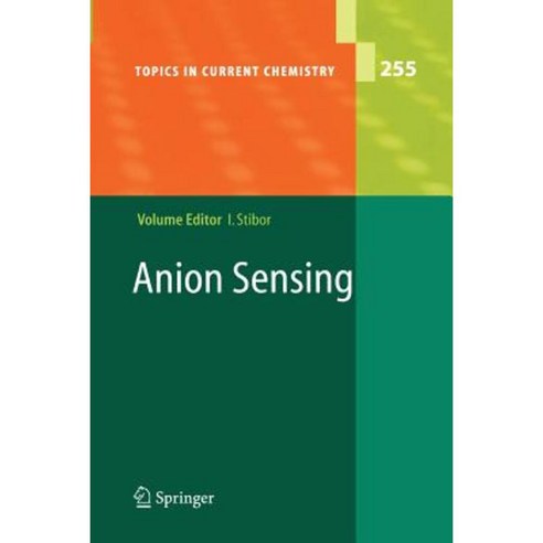 Anion Sensing Paperback, Springer