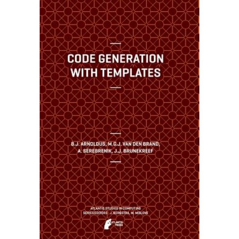 Code Generation with Templates Paperback, Atlantis Press
