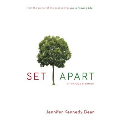 Set Apart: A 6-Week Study of the Beatitudes Paperback, New Hope Publishers (AL)