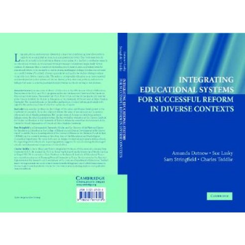 Integrating Educational Systems for Successful Reform in Diverse Contexts Paperback, Cambridge University Press