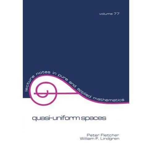 Quasi-Uniform Spates Paperback, CRC Press