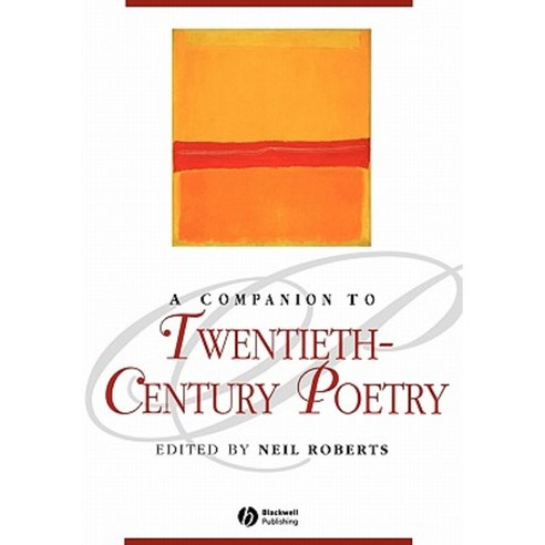 A Companion to Twentieth-Century Poetry Paperback, Wiley-Blackwell