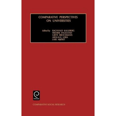 Comparative Perspectives on Universities Hardcover, Jai Press Inc.