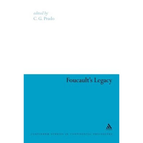 Foucault''s Legacy Paperback, Continuum
