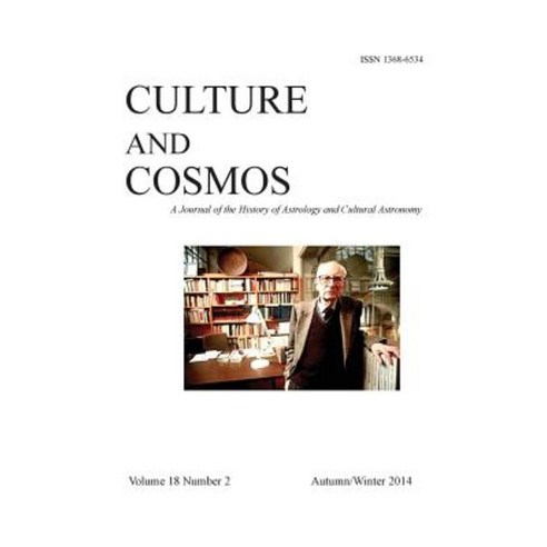 Culture and Cosmos: Vol 18 Number 2 Paperback, Sophia Centre Press