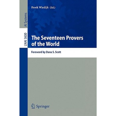 The Seventeen Provers of the World Paperback, Springer