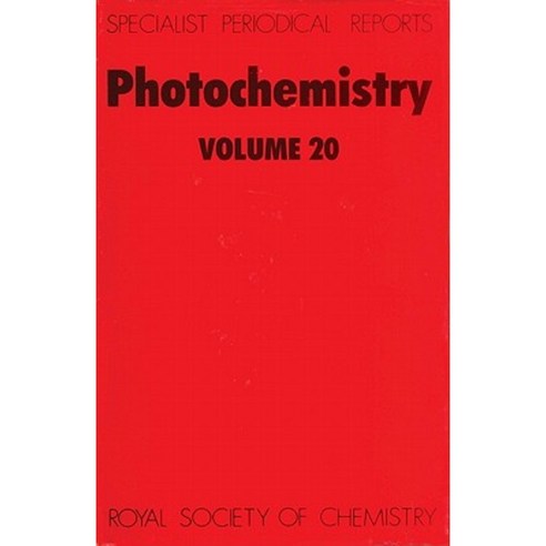 Photochemistry: Volume 20 Hardcover, Royal Society of Chemistry