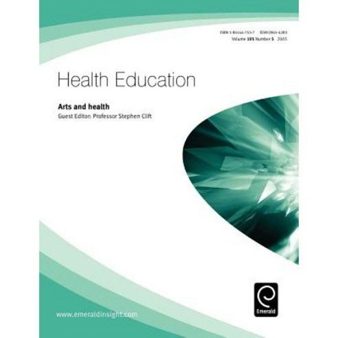 Arts and Health Paperback, Emerald Group Publishing