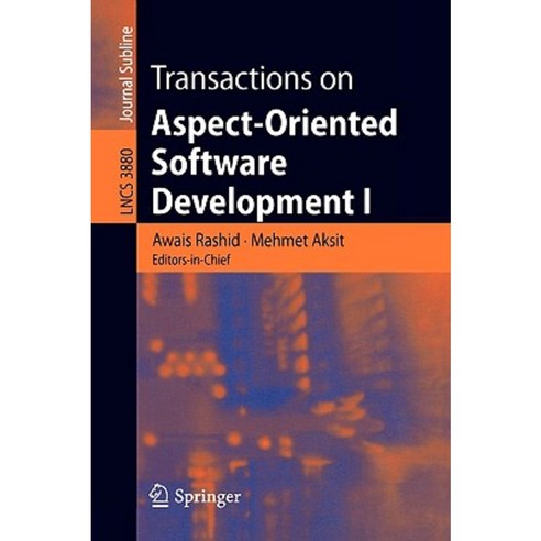 Transactions on Aspect-Oriented Software Development I Paperback, Springer