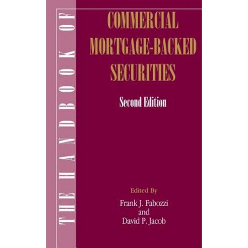 The Handbook of Commercial Mortgage-Backed Securities Hardcover, Wiley