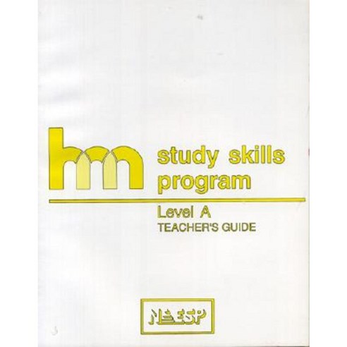 Level A: Teacher''s Guide: Hm Learning & Study Skills Program Paperback, R & L Education
