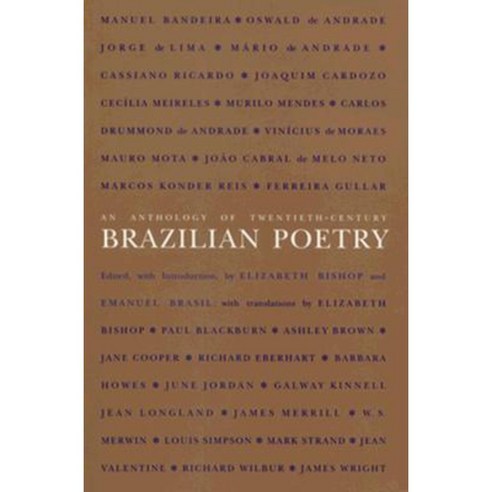 Anthology of Twentieth-Century Brazilian Poetry Paperback, Wesleyan