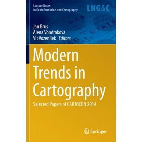 Modern Trends in Cartography: Selected Papers of Cartocon 2014 Hardcover, Springer