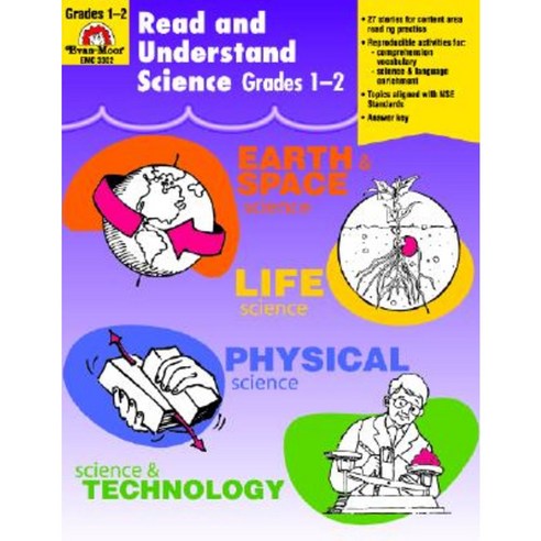 Read & Understand Science Grades 1-2 Paperback, Evan Moor Educational Publishers