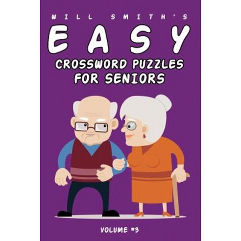 Will Smith Easy Crossword Puzzle for Seniors - Volume 3 Paperback, Blurb