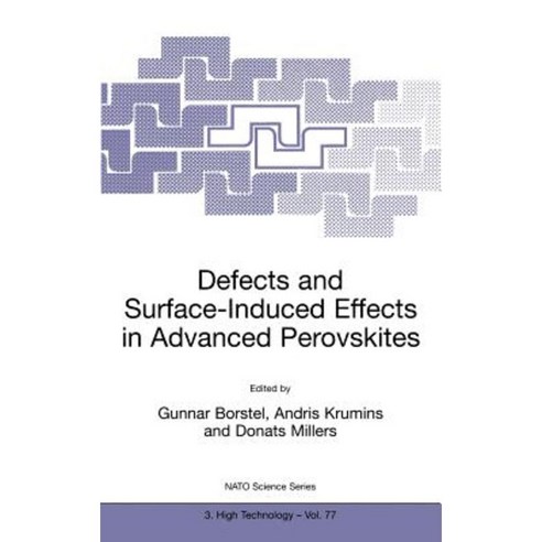 Defects and Surface-Induced Effects in Advanced Perovskites Hardcover, Springer