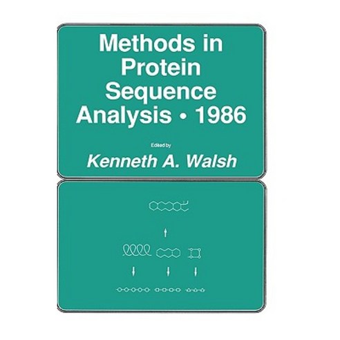 Methods in Protein Sequence Analysis - 1986 Hardcover, Humana Press