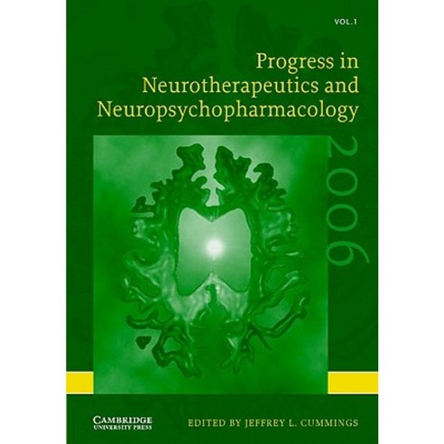 Progress in Neurotherapeutics and Neuropsychopharmacology, Cambridge University Press