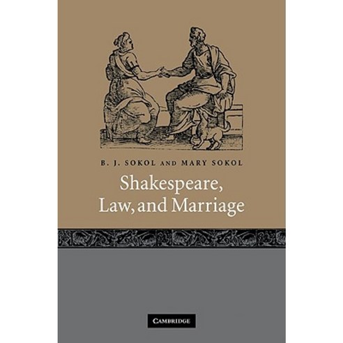 "Shakespeare Law and Marriage", Cambridge University Press