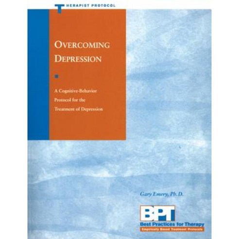 Overcoming Depression: Therapist Protocol Paperback, New Harbinger Publications