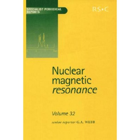 Nuclear Magnetic Resonance: Volume 32 Hardcover, Royal Society of ...