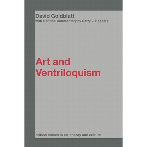 Art and Ventriloquism Paperback, Routledge