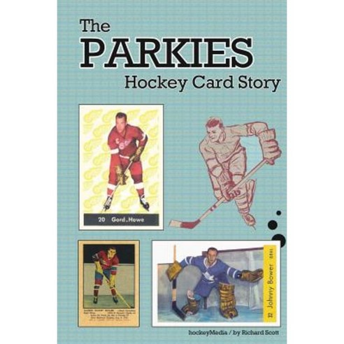 The Parkies Hockey Card Story (B&w) Paperback, Blurb