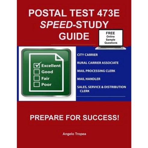 Postal Test 473e Speed-Study Guide Paperback, Createspace