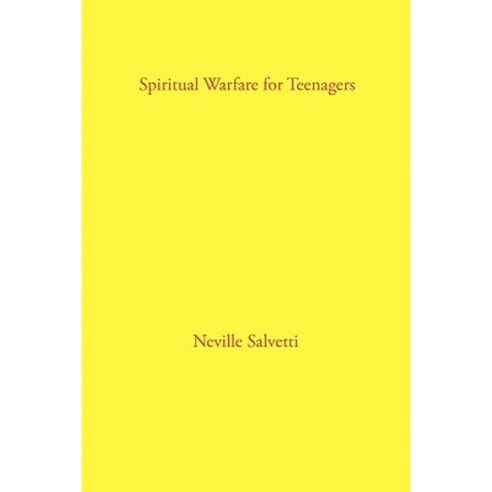 Spiritual Warfare for Teenagers Paperback, Xlibris Corporation