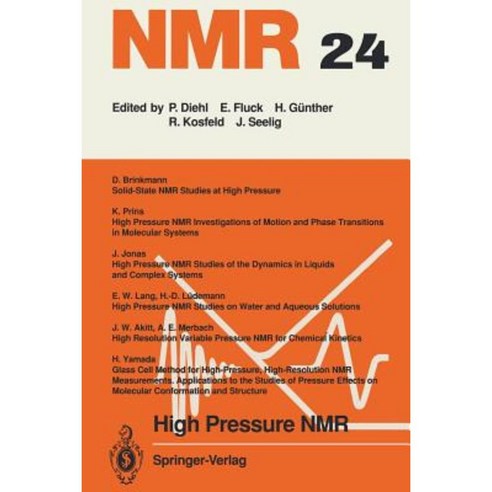 High Pressure NMR Paperback, Springer