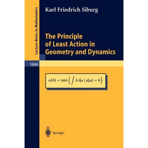 The Principle of Least Action in Geometry and Dynamics Paperback, Springer