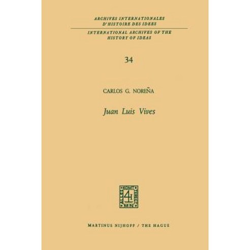 Juan Luis Vives Paperback, Springer