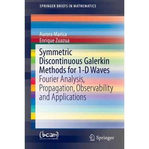 Symmetric Discontinuous Galerkin Methods for 1-D Waves: Fourier Analysis Propagation Observability and Applications Paperback, Springer