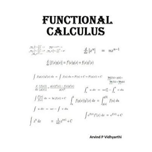 Functional Calculus Paperback, Createspace Independent Publishing ...