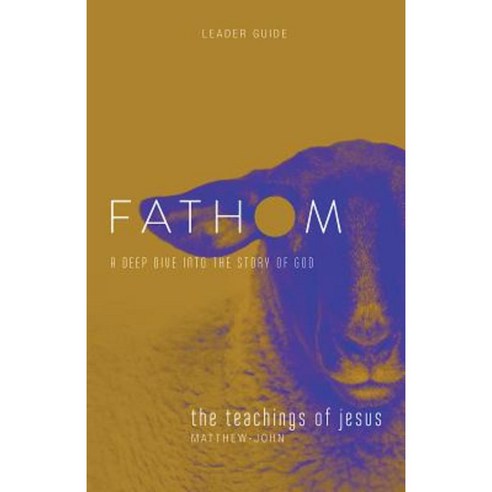 Fathom Bible Studies: The Teachings of Jesus Leader Guide: A Deep Dive Into the Story of God Paperback, Abingdon Press