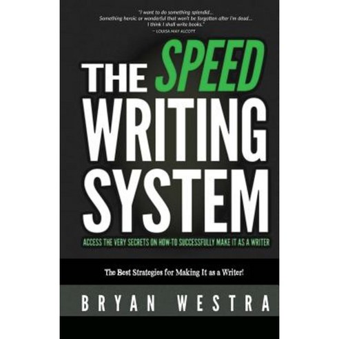 The Speed Writing System Paperback, Createspace Independent Publishing ...