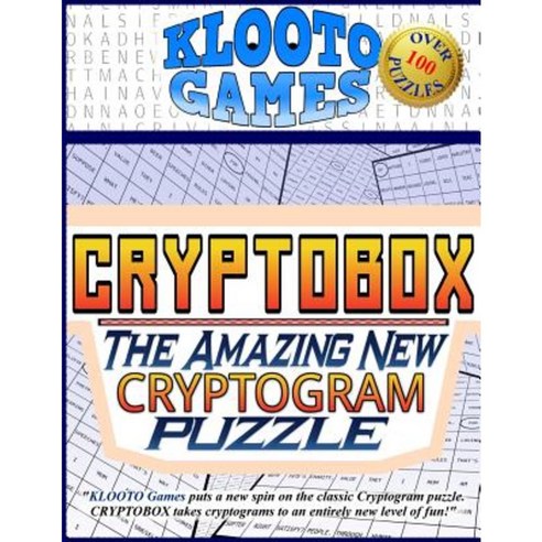 Klooto Games Cryptobox: The Amazing New Cryptogram Puzzle Paperback, Createspace Independent Publishing Platform